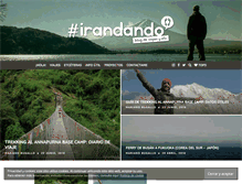 Tablet Screenshot of irandando.com